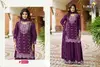 Ashima Vol 3 By Vamika Atex Chinon Readymade Plazzo Suits 